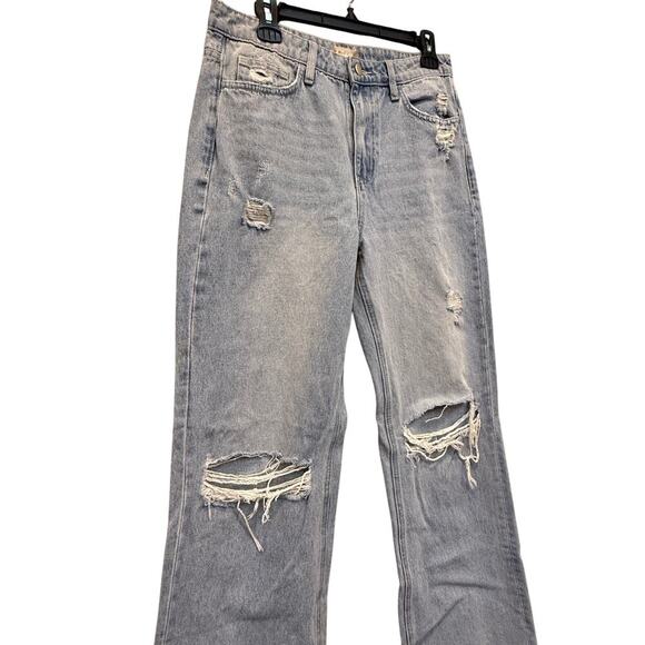 Altar'd State High Waisted Distressed Mom Jeans; Size 29 - Picture 2 of 6